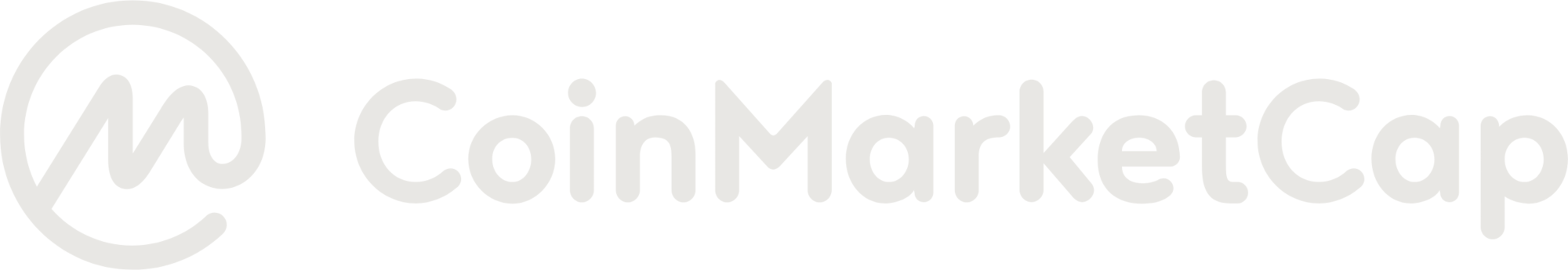 CoinMarketCap logo with purple background
