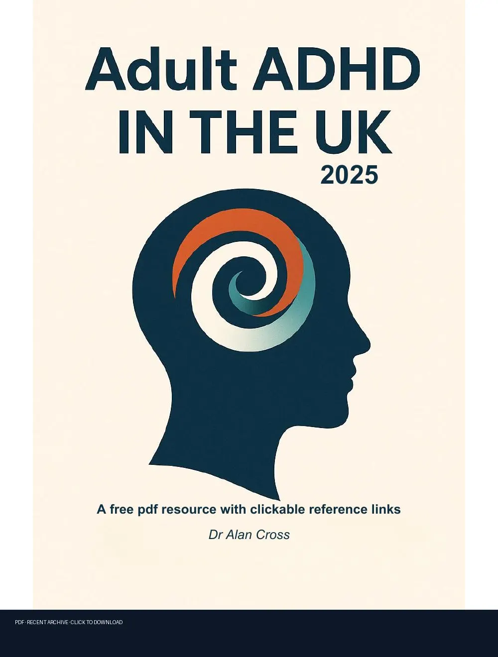 First-page preview of PDF: Adult ADHD Care in the UK pedx