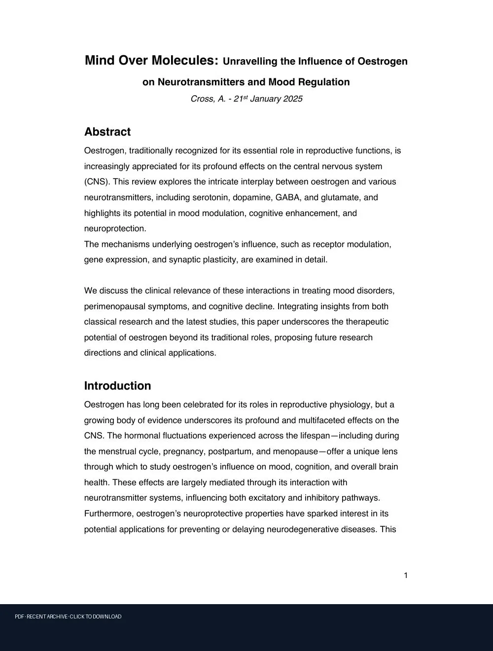First-page preview of PDF: Microsoft Word - Mind Over Molecules_FINAL_JAN2025.docx